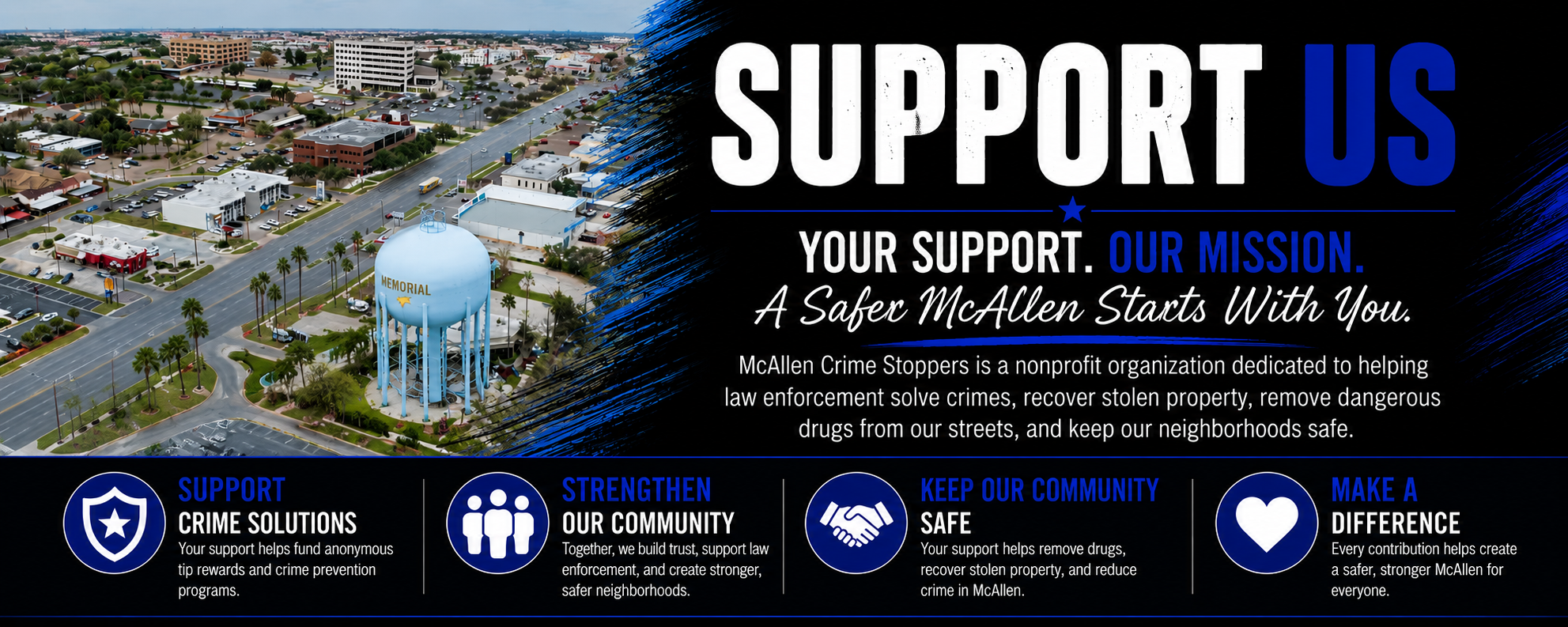 support us banner